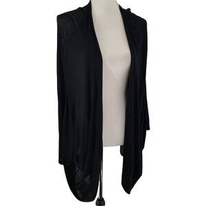 NEW Apt. 9 Women's Black Open Front Shawl Shrug OSFM
